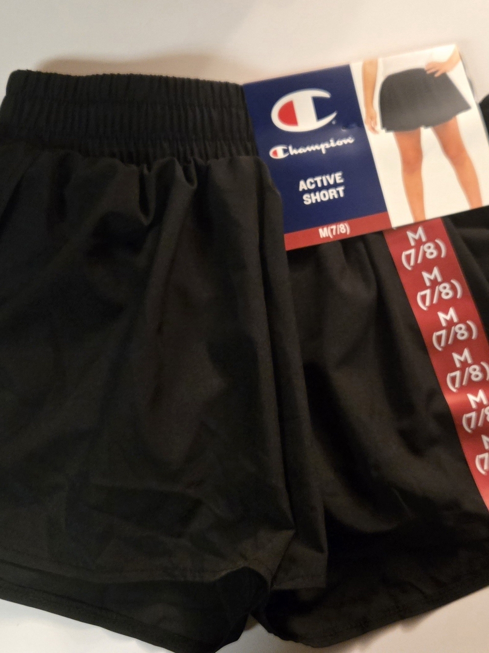 Champion Girl’s Black Active Shorts
